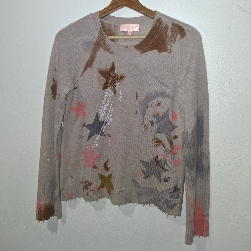 LISA TODD SuperNova Cashmere Sweater - Picture 3 of 7